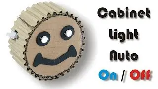 How to Make Auto On Off Cabinet Light – Simple DIY Led Light for CLoset