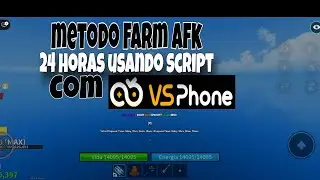 MELHOR METODO DE FARM AFK USANDO SCRIPT NO ROBLOX COM VSPHONE 24 HORAS / 7 DIAS SEM USAR SEU CELULAR
