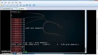 Example code of daemon application to run it with superuser permssions.