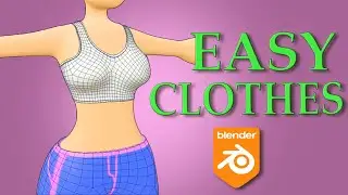 Simple Blender Clothing Tutorial That Actually Works!