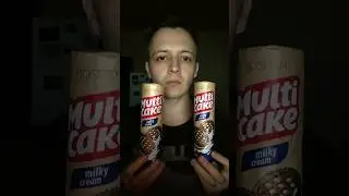 ЛЮБЛЮ ЖРАТЬ НОЧЬЮ! ШОКОЛАДНОЕ ПЕЧЕНЬЕ С МОЛОЧНОЙ НАЧИНКОЙ ROSHEN MULTICAKE РОШЕН МУЛЬТИКЕЙК