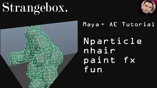 Maya nParticle, nHair, paint fx and nMesh fun tutorial .