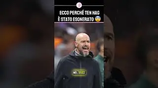 TEN HAG ESONERATO DAL MANCHESTER UNITED ⛔ | Ecco i MOTIVI del suo ESONERO‼️