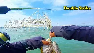 Beginilah Mancing Saat Ikan Lagi Ngumpul