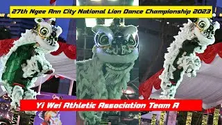 Yi Wei Athletic Association Team A  (Ngee Ann City National Lion Dance Championship 2023)