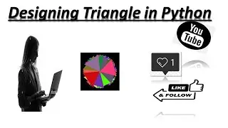 Designing Triangle in Python