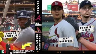 ATLANTA BRAVOS - ST. LOUIS CARDINALS | MLB THE SHOW 23 | NARRACIÓN ESPAÑOL ERNESTO JEREZ