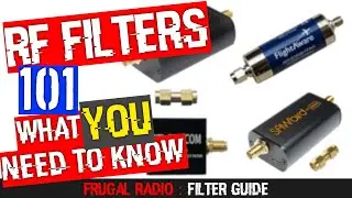 Filters 101 : Improving reception with your SDR or radio - a look at RF filters