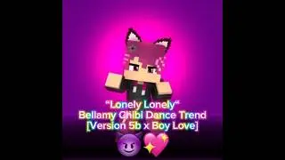 “Lonely Lonely“ Bellamy Chibi Dance Trend 😈 - Mine-imator Minecraft Animation 