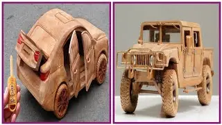 How to make wooden xli car and fore a fore / mini car designs woodworking