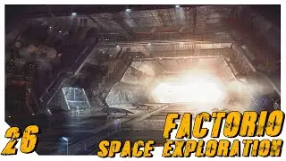Factorio Space Exploration #26 Подготовка к полету и первый полёт на орбиту