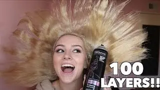 100 LAYERS OF HAIRSPRAY!!