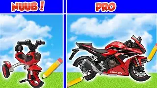 AKU NAIK MOTOR PALING ANEH SEDUNIA !!! DI GAMBAR JADI NYATA !!
