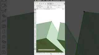 Крыша Соединение в Ус 2 | Archicad за 15 секунд