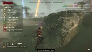 The Riddler takes on Automatons - Helldivers 2