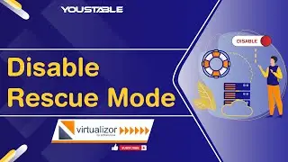 How to Disable Rescue mode in Virtualizor | YouStable