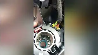 Mercedes ML350 W166 ремонт подрулевых переключателей.