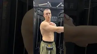 This is how to pump up the front deltoid