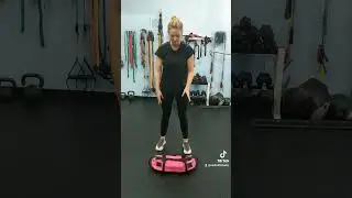 Modified Burpees with sandbag.