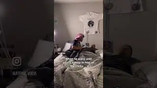 When he waits until you sleep and callouts are sus 🤣 #warzone #fypageシ #relationship #marriage
