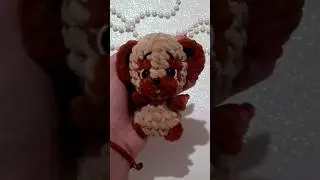 Щенок Пирожок крючком.