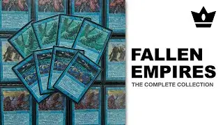 Complete Fallen Empires Magic Set Review | Old School Magic The Gathering 