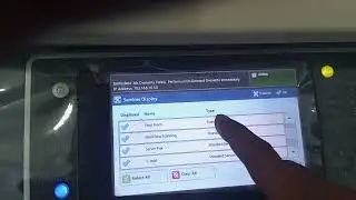Xerox WC 5855 Screen Icons Setup