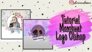 TUTORIAL MEMBUAT LOGO OLSHOP DI HP || PIXELLAB PINTEREST