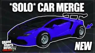 *SOLO* GTA 5 CAR TO CAR MERGE GLITCH *WORKING* (BENNY'S/F1 WHEELS) PATCH 1.67