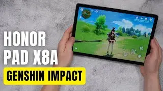 Honor Pad X8a | Can it handle Genshin Impact ? (Max Graphics & FPS Test)