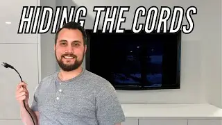 TV Cable Managment | In-wall Cord + Cable Kit Installation