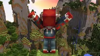 Minecraft Heróis Do Infinito#2 projeto homem aranha