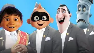 Hotel Transylvania & Incredibles & Coco - Coffin Dance Song Astronomia (COVER)