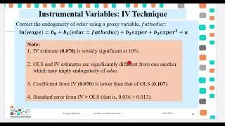 IV Multivariate_IV Estimations