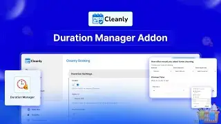 Cleanly Duration Manager Addon – How to Set Service Duration & Hourly Pricing