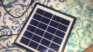 Moresky LED Camping Light Bulb Solar Panel