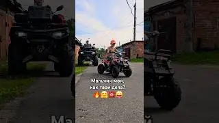 мальчик мой, как твои дела? 