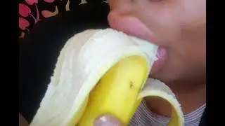 banana eating ASMR