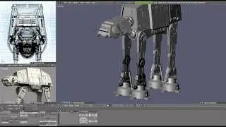 AT-AT Blender 2.49