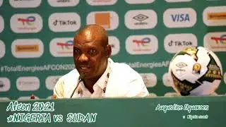 AFCON 2021 - Coach Eguavoen on team rhythm, Super Eagles forwards, Sudan game | Nigeria 3-1 Sudan
