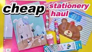 Shopping HAUL in Qatar | Stationery from Al Rawnaq * cute school supplies