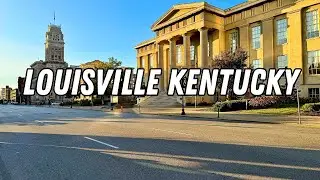 Downtown Louisville, Kentucky USA Walking Tour