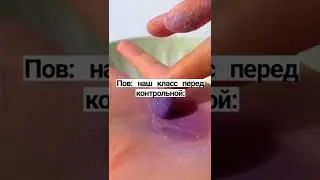 Пов: наш класс перед контрольной: 