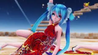 ♥MMD 4K♥ Magnet Miku•Luka