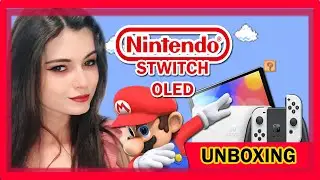 Unboxing - Nintendo Switch OLED - Branco 64gb