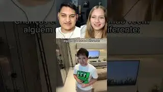 TIPOS DE CRIANÇAS EM PÚBLICO 😹 KKKKK | [React em Casal] 