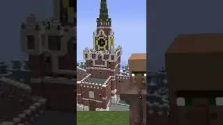 Я в Москве мем с жителем майнкрафт