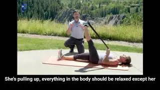 The Hamstring Stretch: Shirt-term relief for low back pain