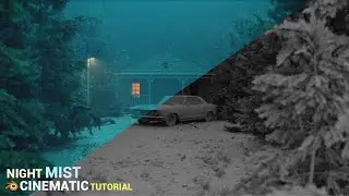 How to create night, volumetric CG animation in Blender