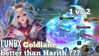 lunox buff insane in goldlane unstoppable!!!! mobile legends bang bang